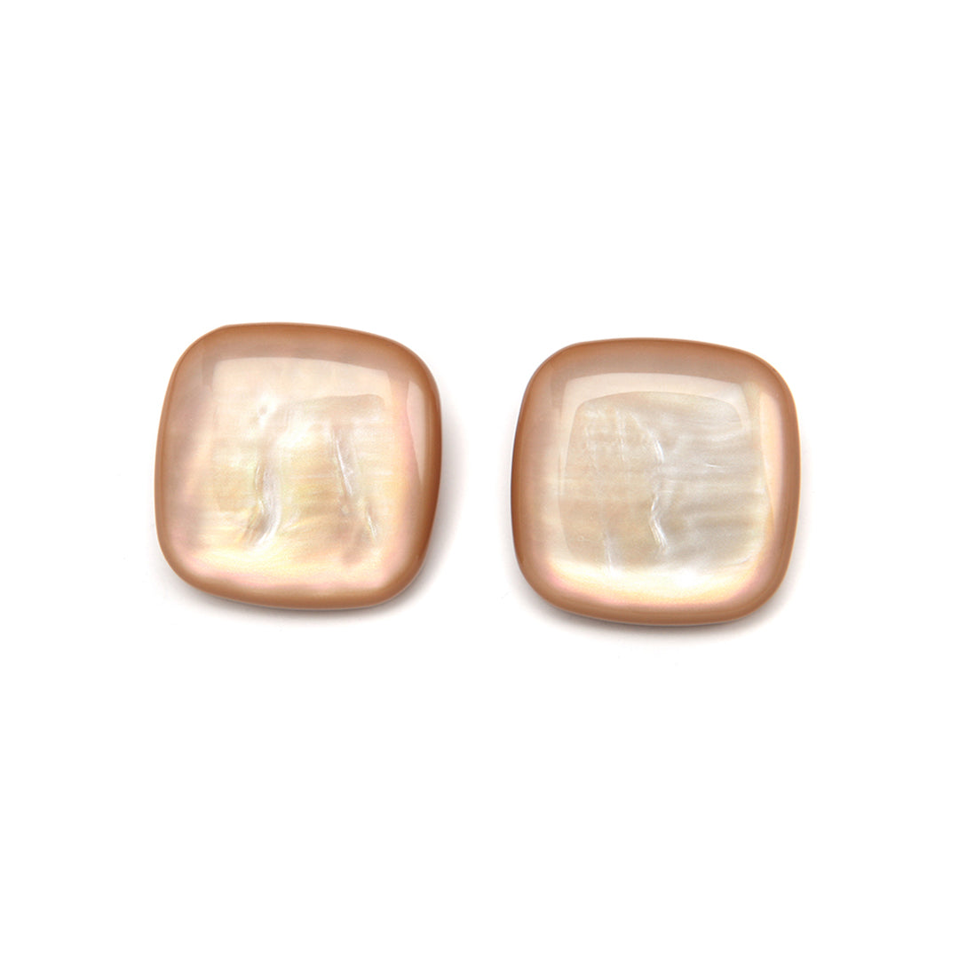 PONO Lara Tahiti Clip Earrings in Abalone available at Barbara Katz