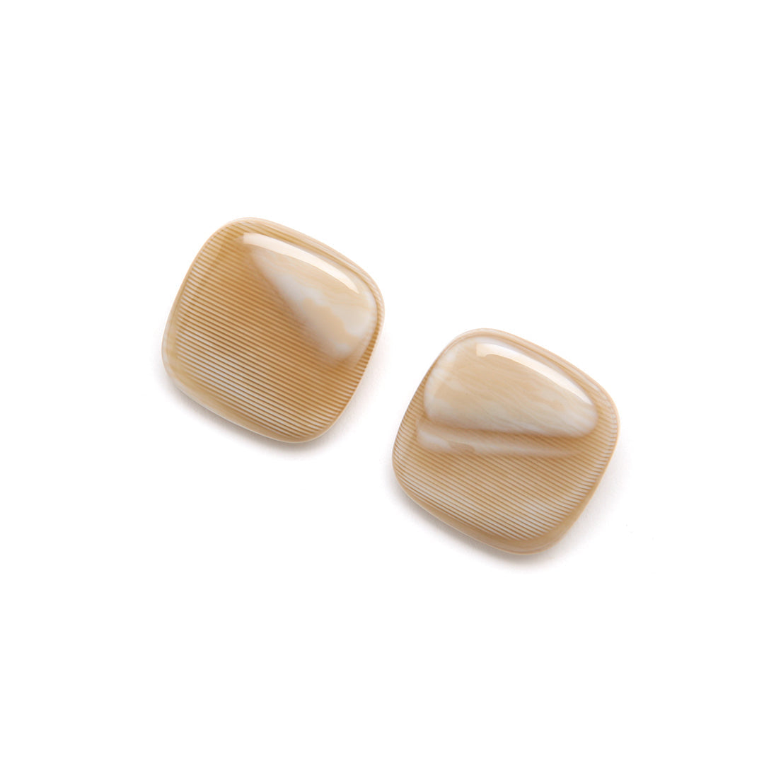 PONO Lara Clip Earrings in Camel available at Barbara Katz