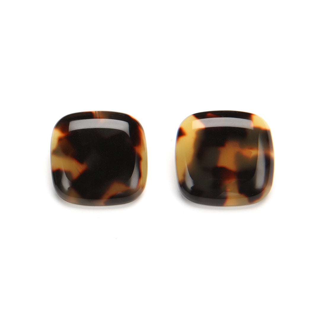 PONO Lara Clip Earrings in Tortoise Shell available at Barbara Katz