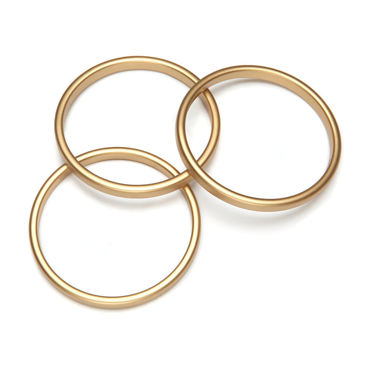 PONO Twiggy Barile Bangle Set of 3 in Gold available at Barbara Katz