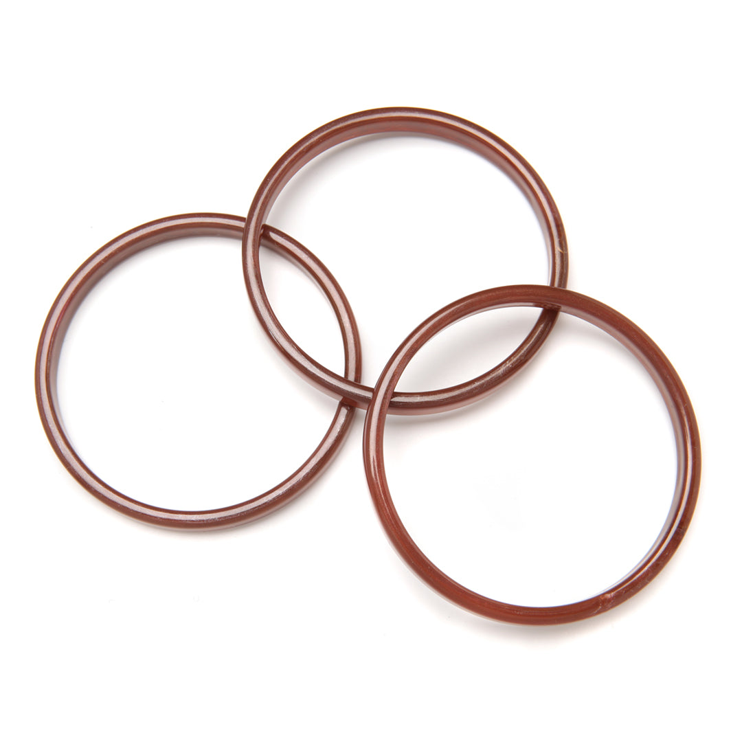 Pono Twiggy Bangle Set of 3 Currant available at Barbara Katz