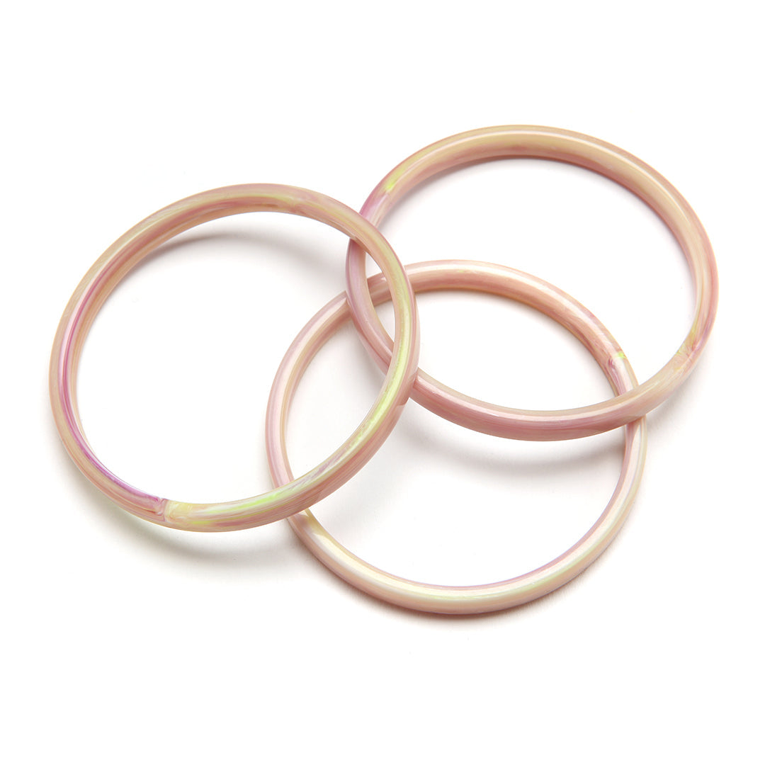 PONO Twiggy Bangle Set of 3 in Lemon Drop available at Barbara Katz