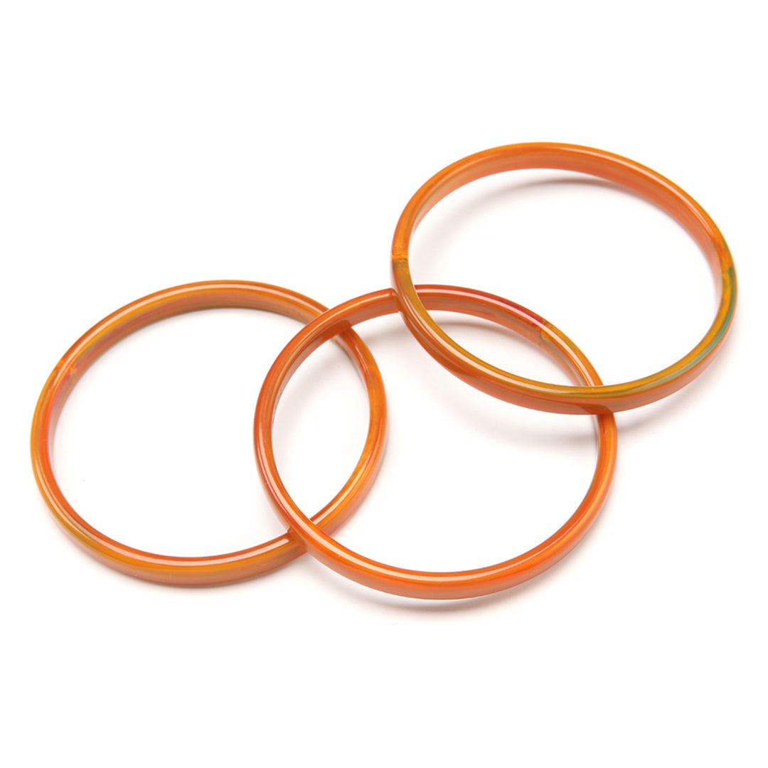 PONO Twiggy Bangle Set of 3 in Mango available at Barbara Katz