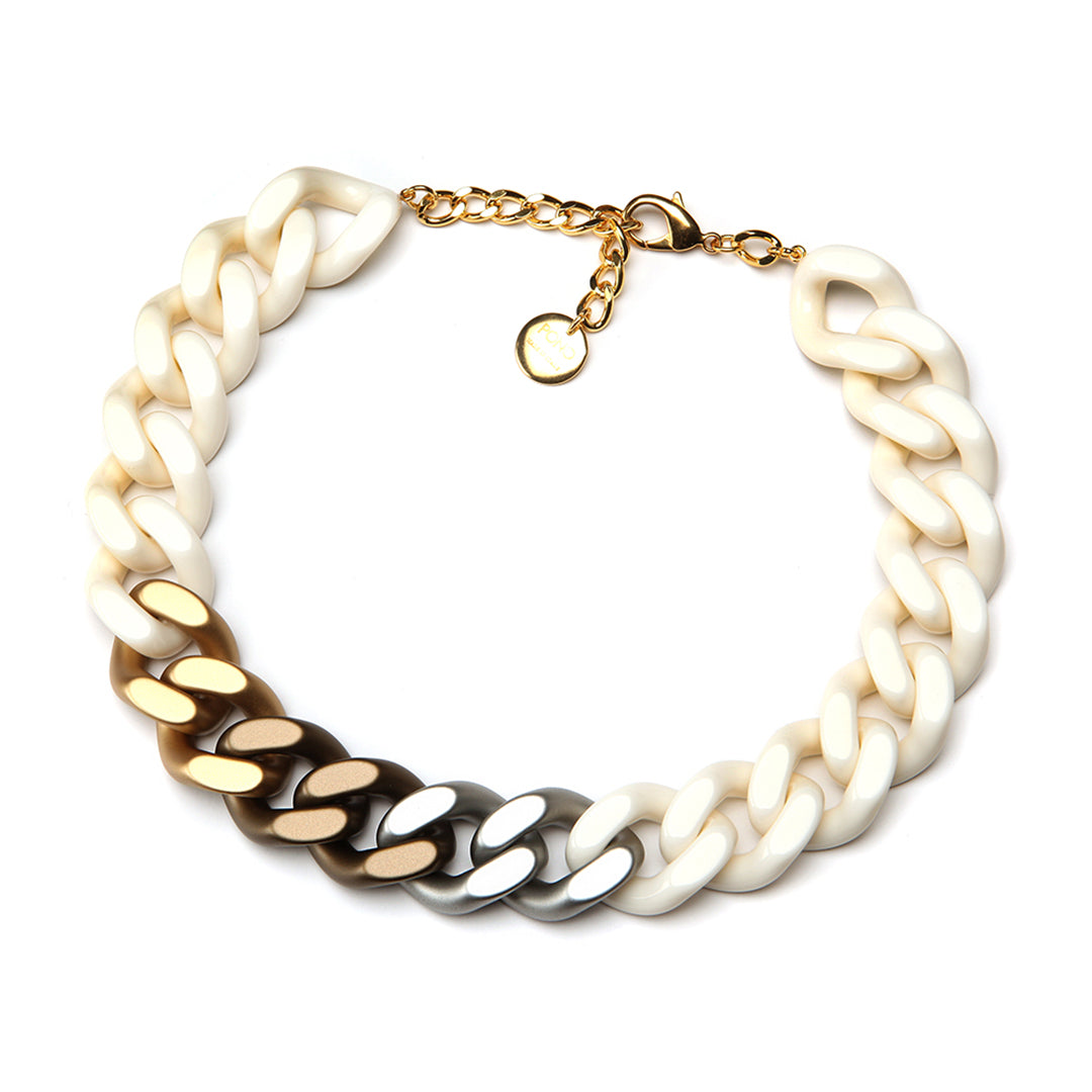 PONO Colette Luce Necklace in Latte available at Barbara Katz
