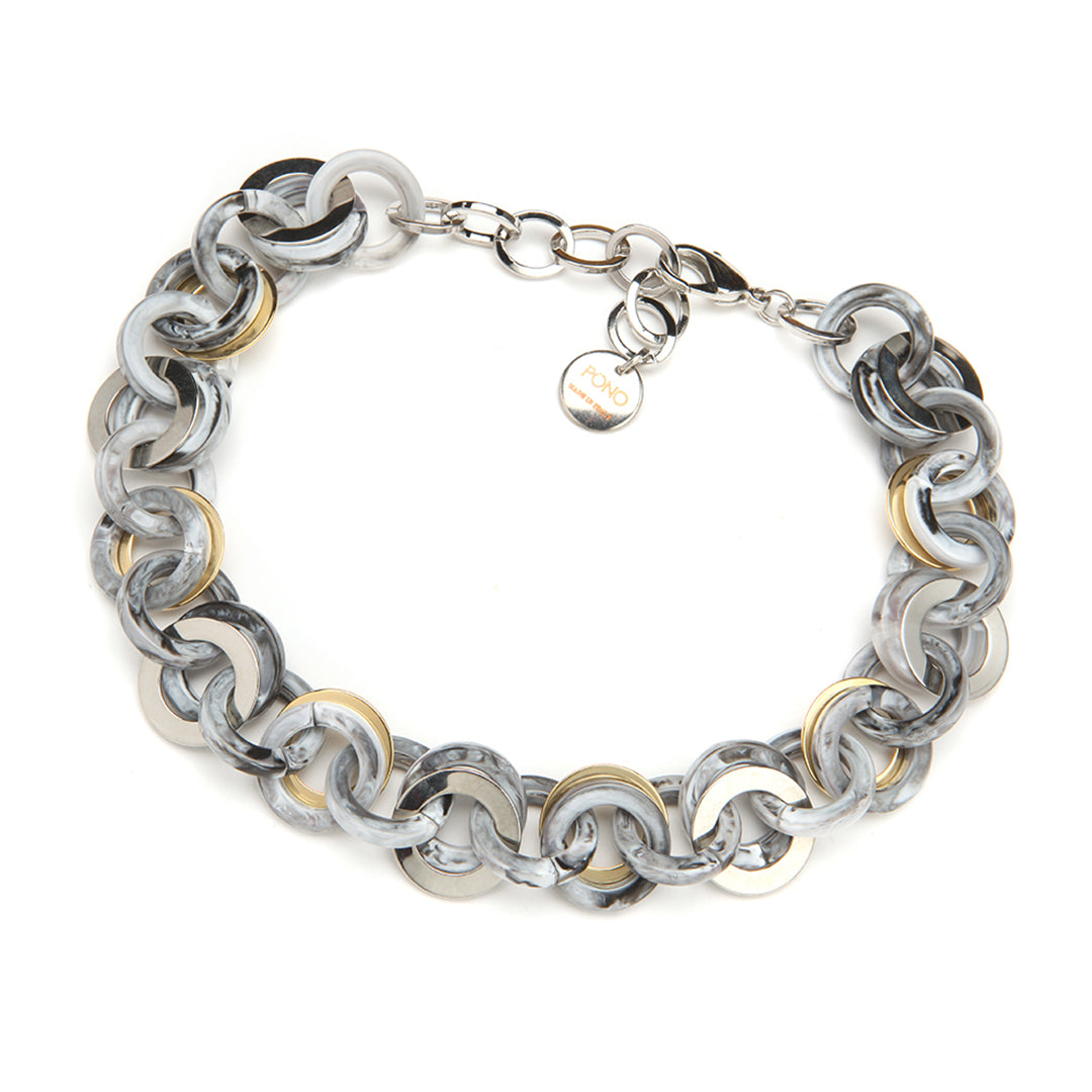 PONO Mini Sea Chain Necklace in Carrara available at Barbara Katz