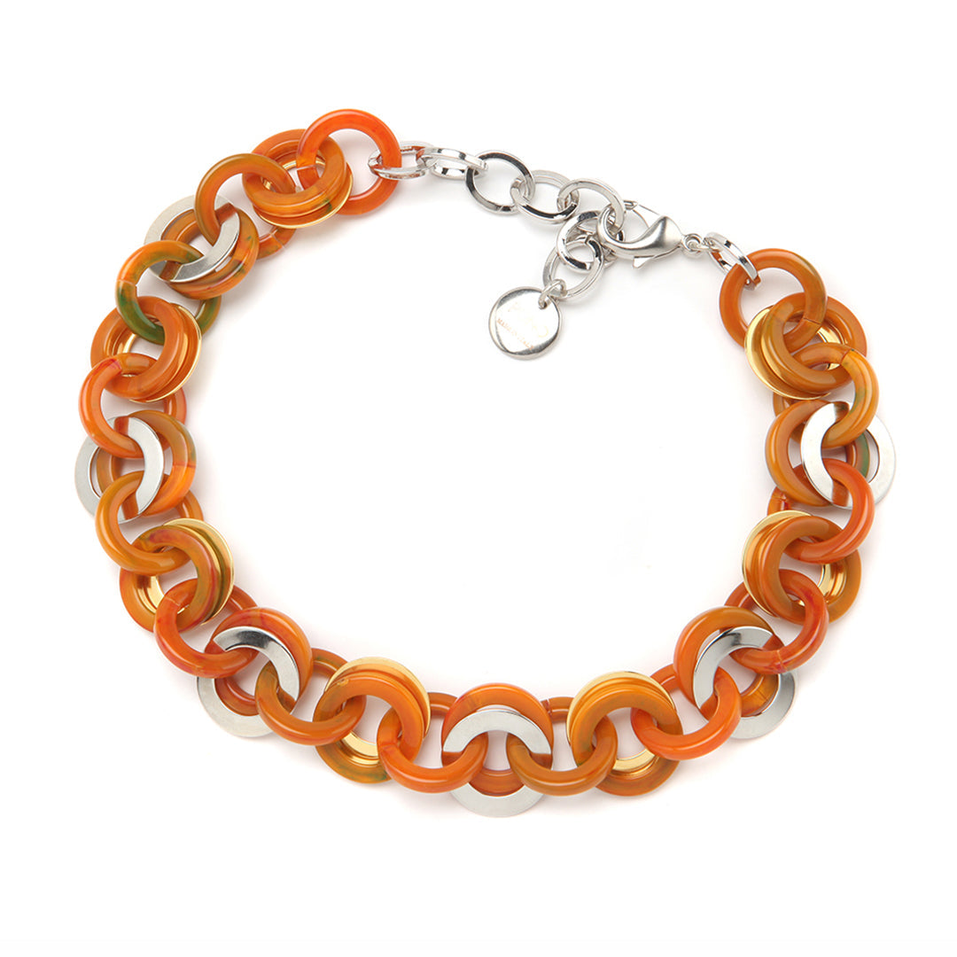 PONO Mini Sea Chain Necklace in Mango available at Barbara Katz
