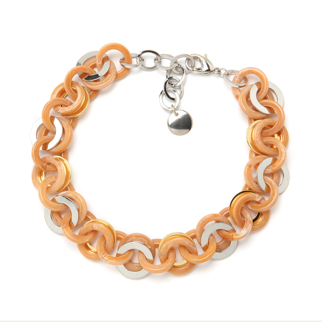 PONO Mini Sea Chain Necklace in Toffee available at Barbara Katz