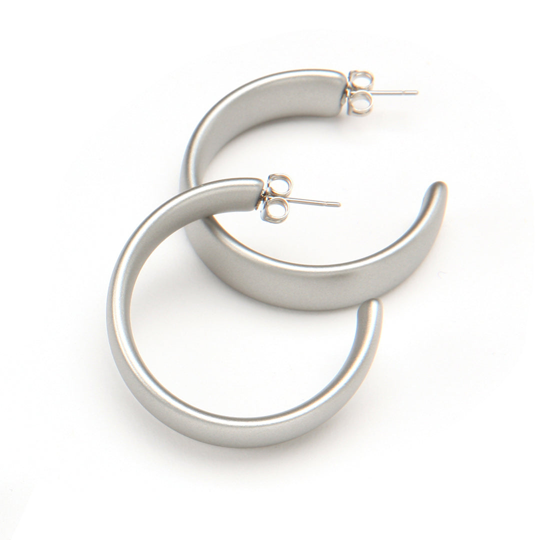 PONO Camille Barile Earrings in Silver available at Barbara Katz
