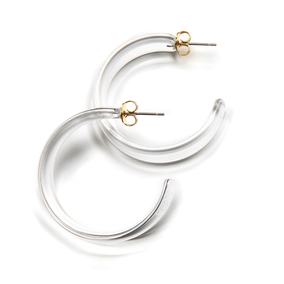 PONO Camille Earrings in Crystal available at Barbara Katz
