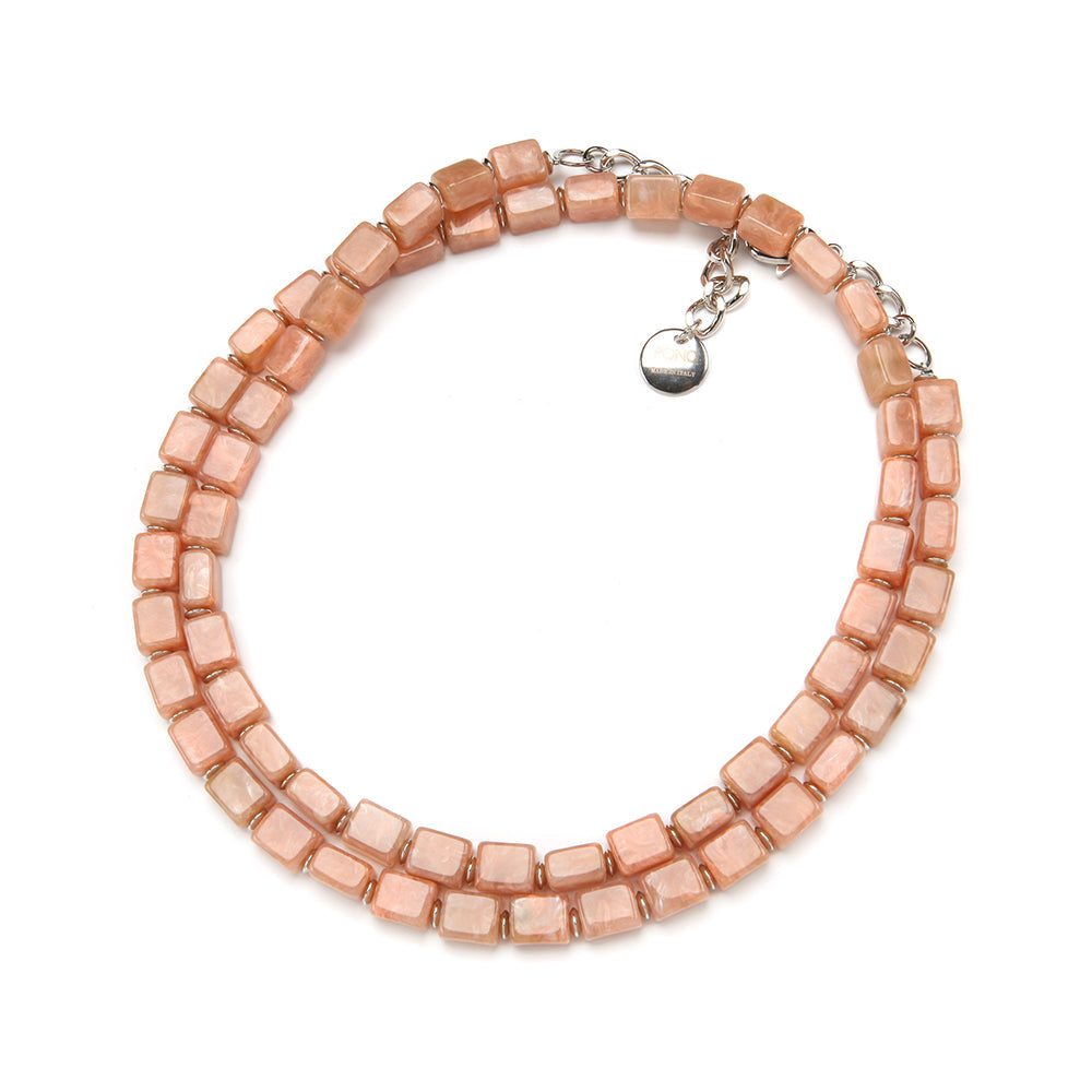 Pono Suzanna Resin Necklace Ginger available at Barbara Katz