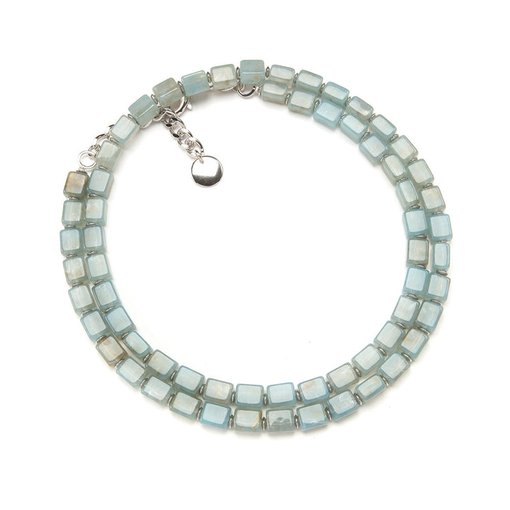 Pono Suzanna Resin Necklace Sky available at Barbara Katz