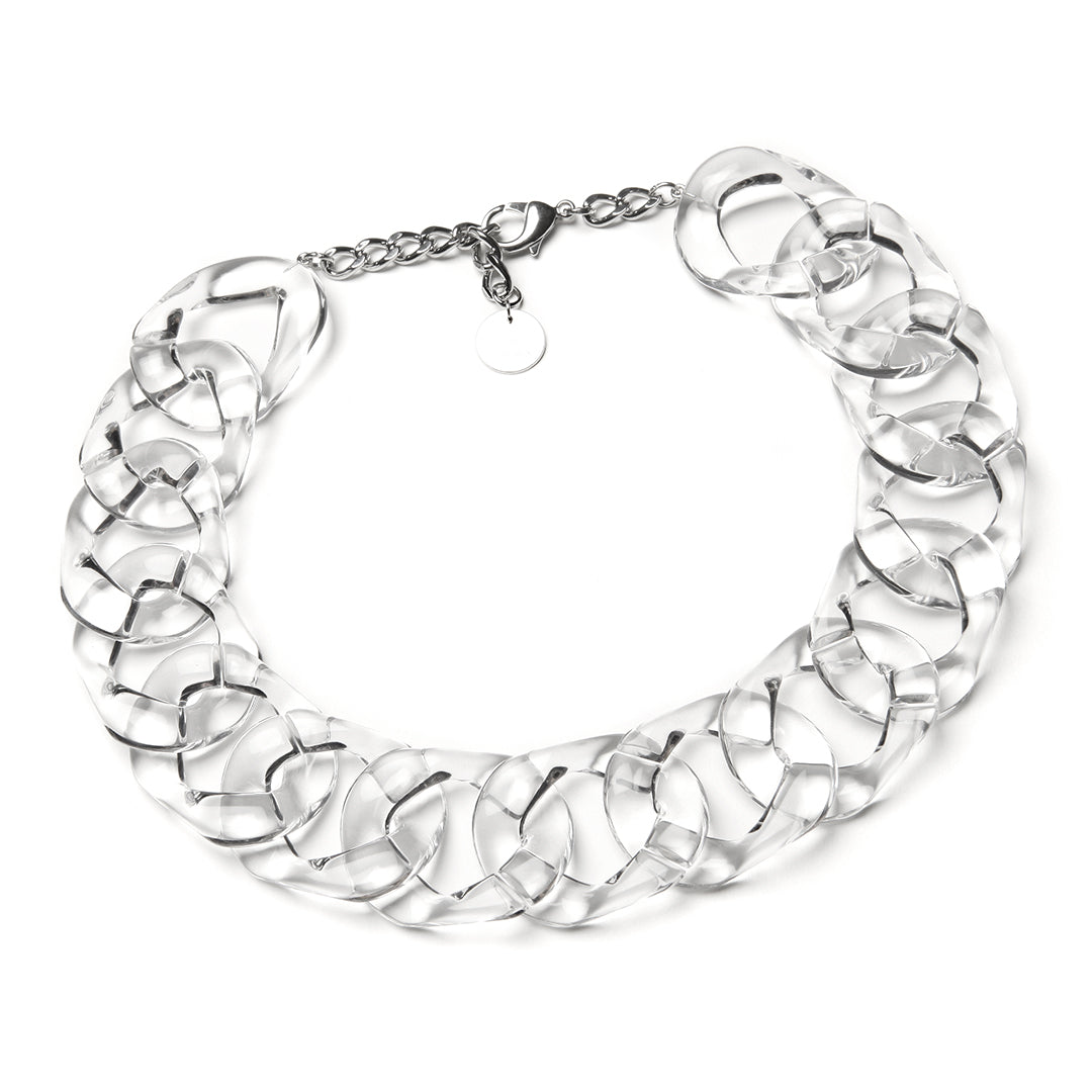 PONO Maria Necklace in Crystal available at Barbara Katz