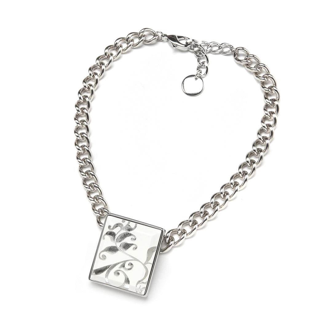 PONO Fiore Di Cristallo Necklace in Latte available at Barbara Katz
