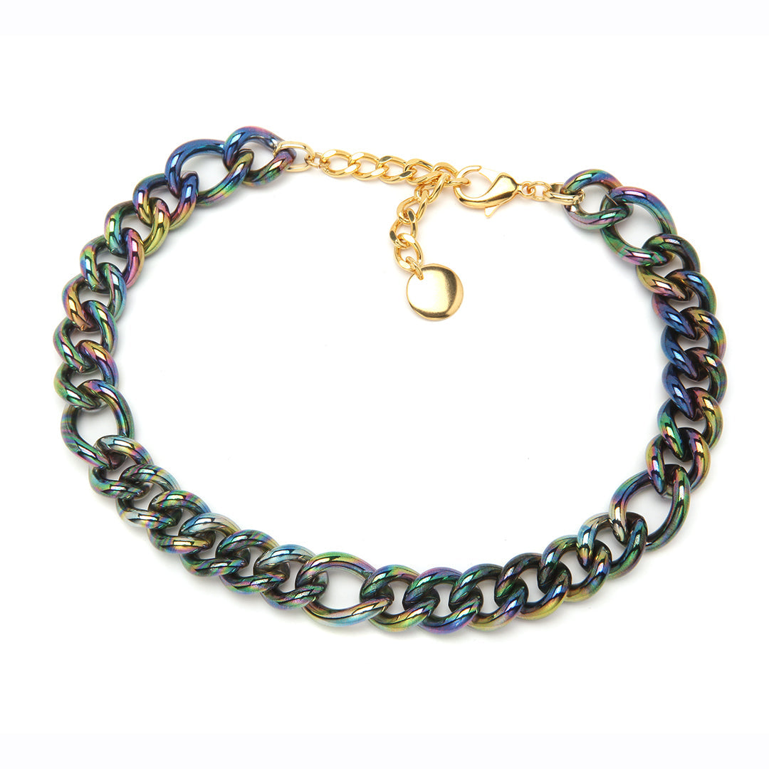 PONO Alix Necklace in Oilslick available at Barbara Katz