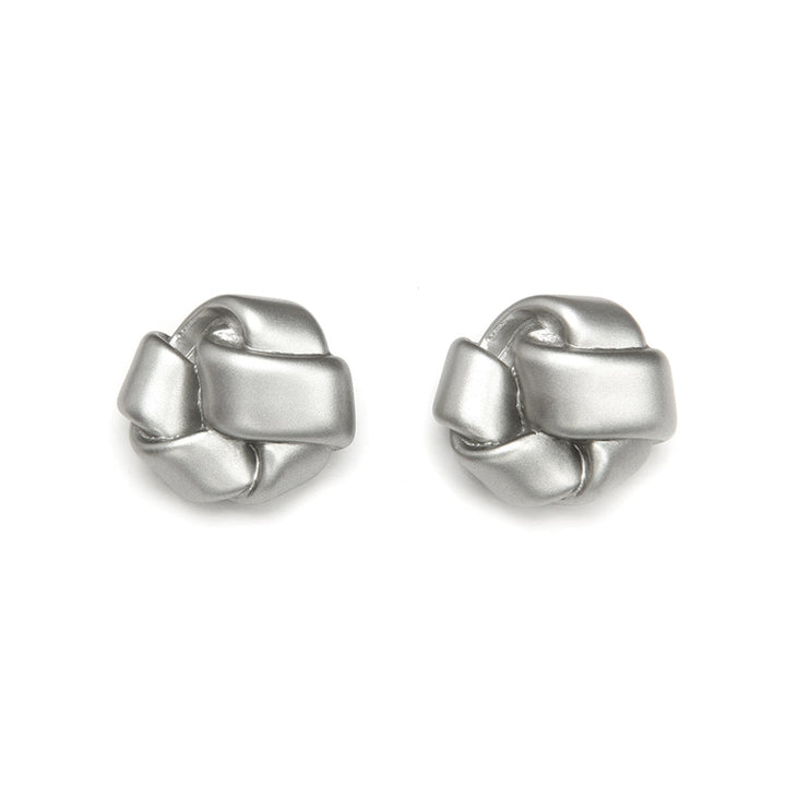 PONO Kari Barile Clip Earrings Silver available at Barbara Katz