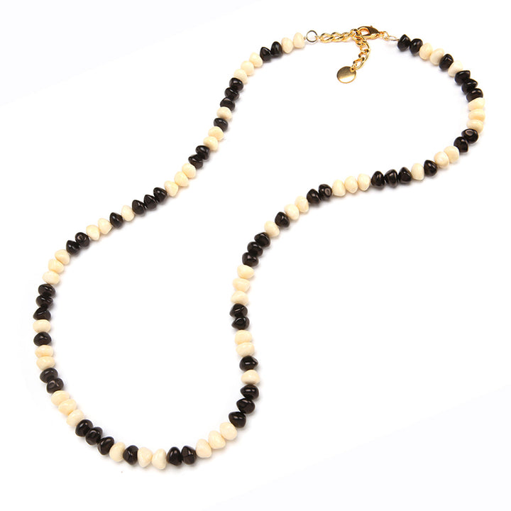 PONO Tess Necklace Licorice available at Barbara Katz