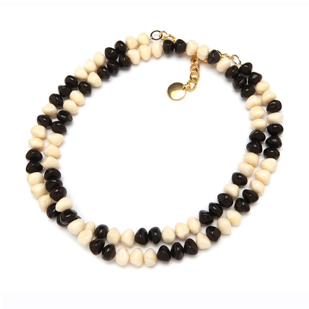 PONO Tess Necklace Licorice available at Barbara Katz