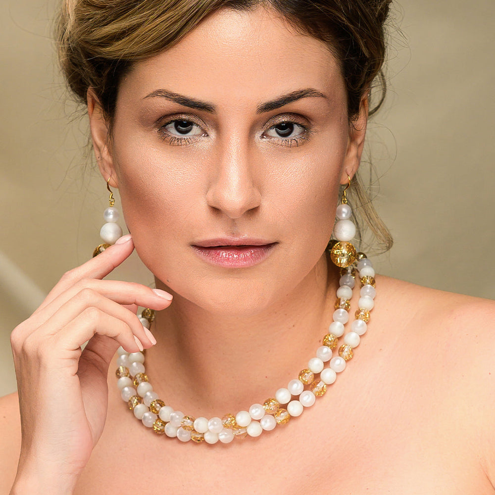 PONO Sheri Necklace in Sun available at Barbara Katz