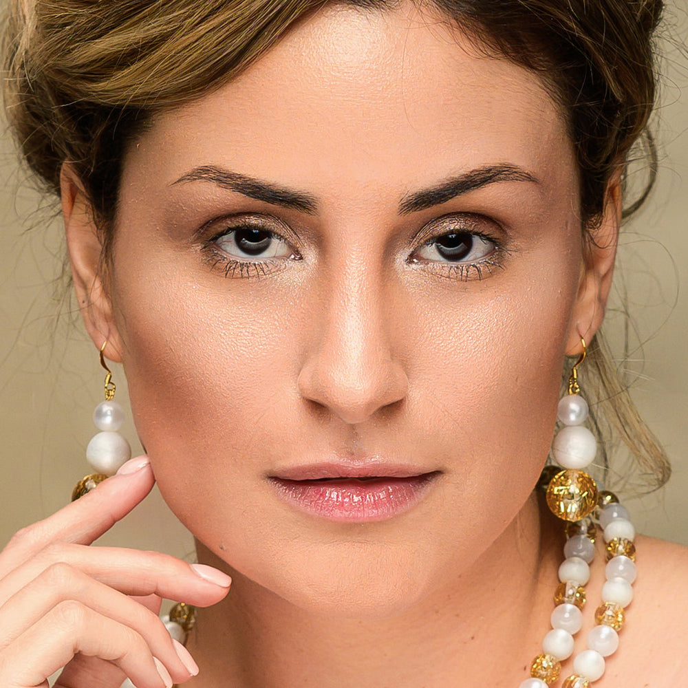 PONO Sheri Earrings Sun available at Barbara Katz