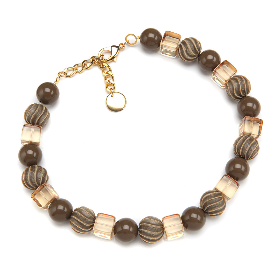 PONO Greta Necklace in Sand available at Barbara Katz