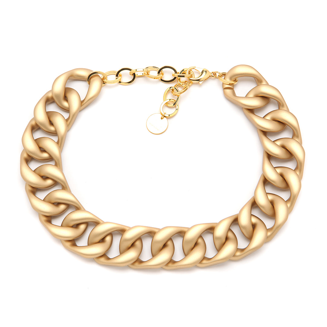 PONO Mini Barile Maria Necklace in Gold available at Barbara Katz