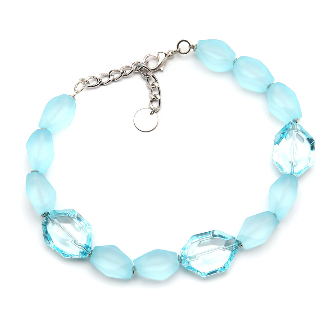 PONO Nadia Necklace in Baby Blue available at Barbara Katz