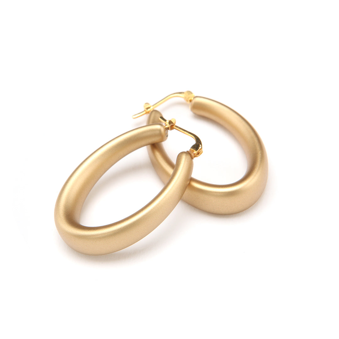 PONO Kira Barile Earrings in Gold available at Barbara Katz