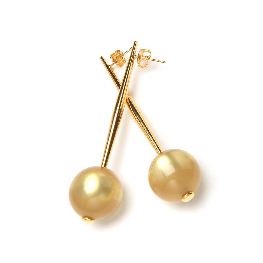 Pono Gale Earrings Citron available at Barbara Katz