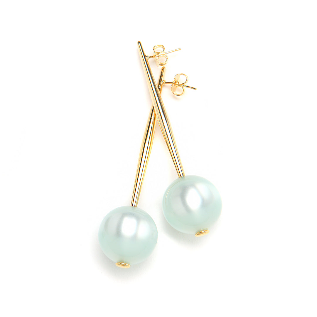 PONO Gale Earrings in Breeze available at Barbara Katz