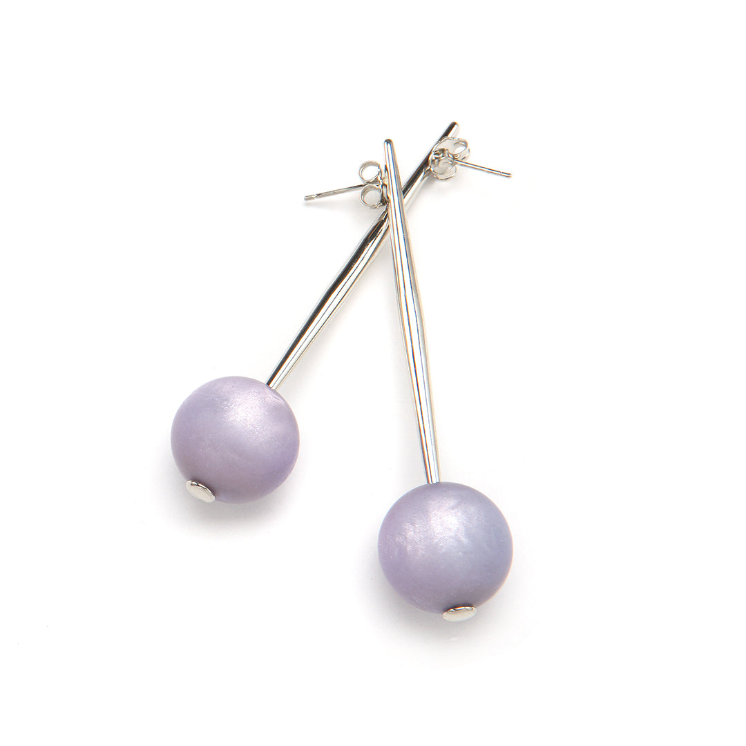 PONO Gale Earrings in Wisteria available at Barbara Katz