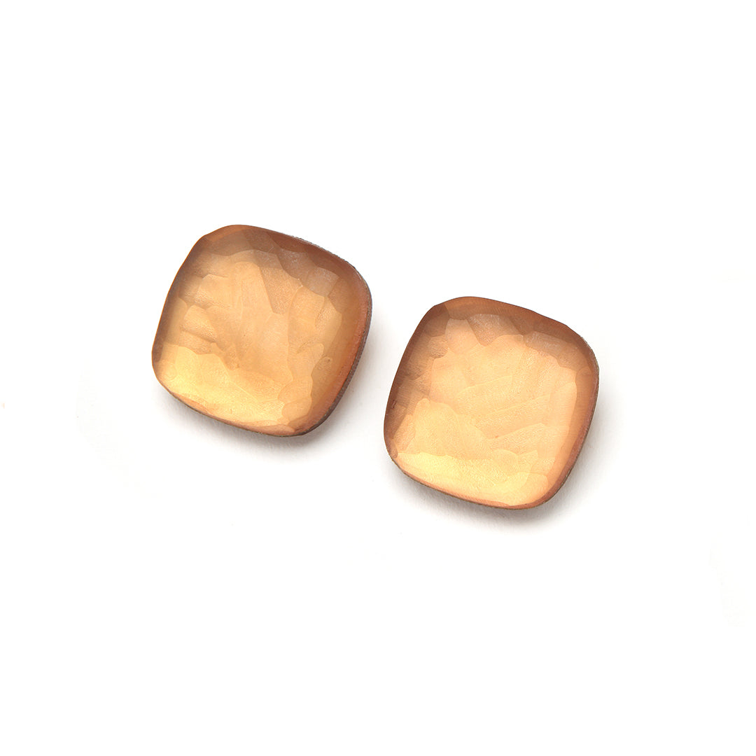 PONO Lara Ice Clip Earrings in Honey available at Barbara Katz