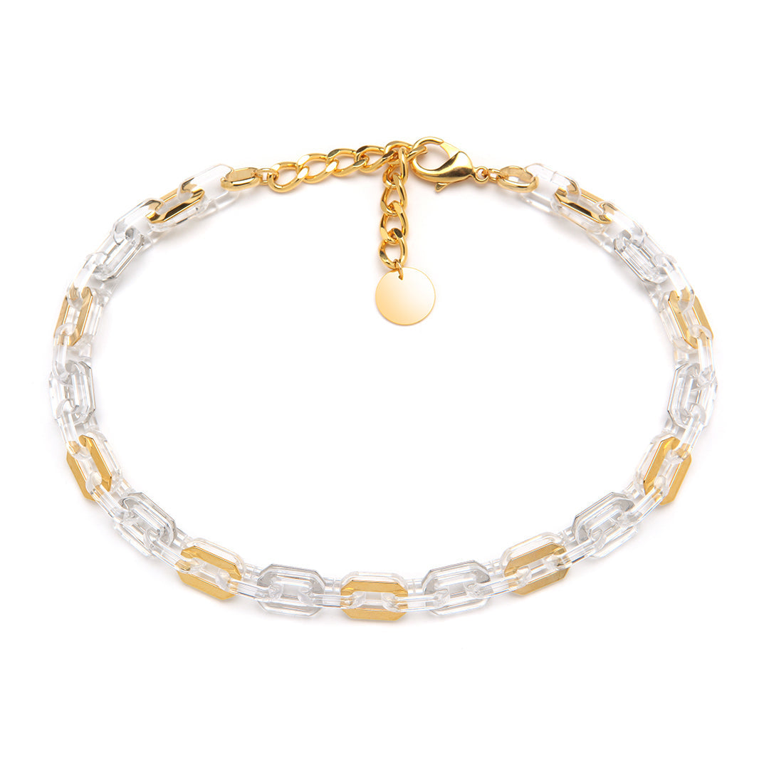 PONO Mini Seagull Resin Necklace Platinum available at Barbara Katz
