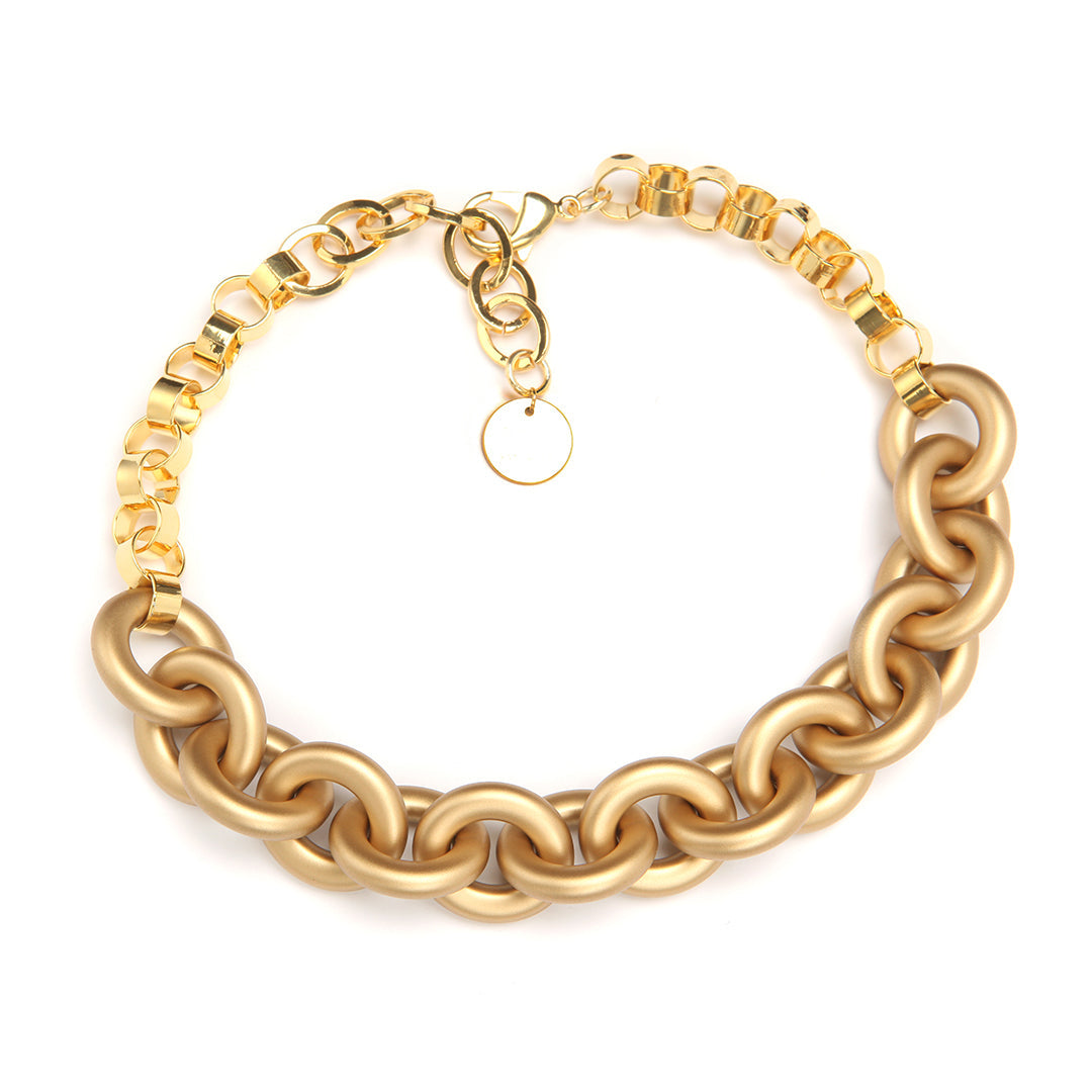 PONO Dara Barile Necklace in Gold available at Barbara Katz