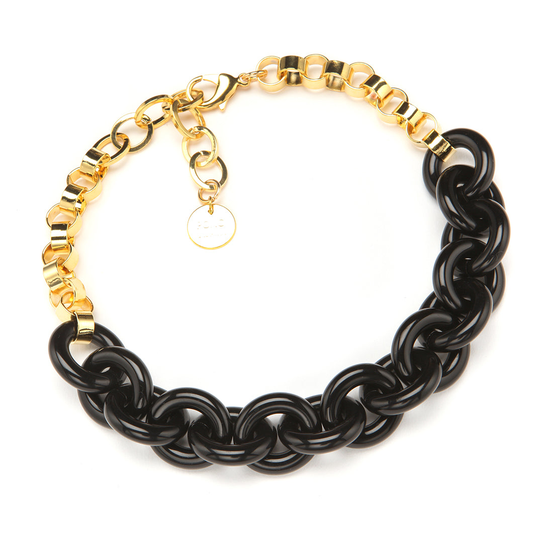 PONO Dara Necklace in Jet available at Barbara Katz