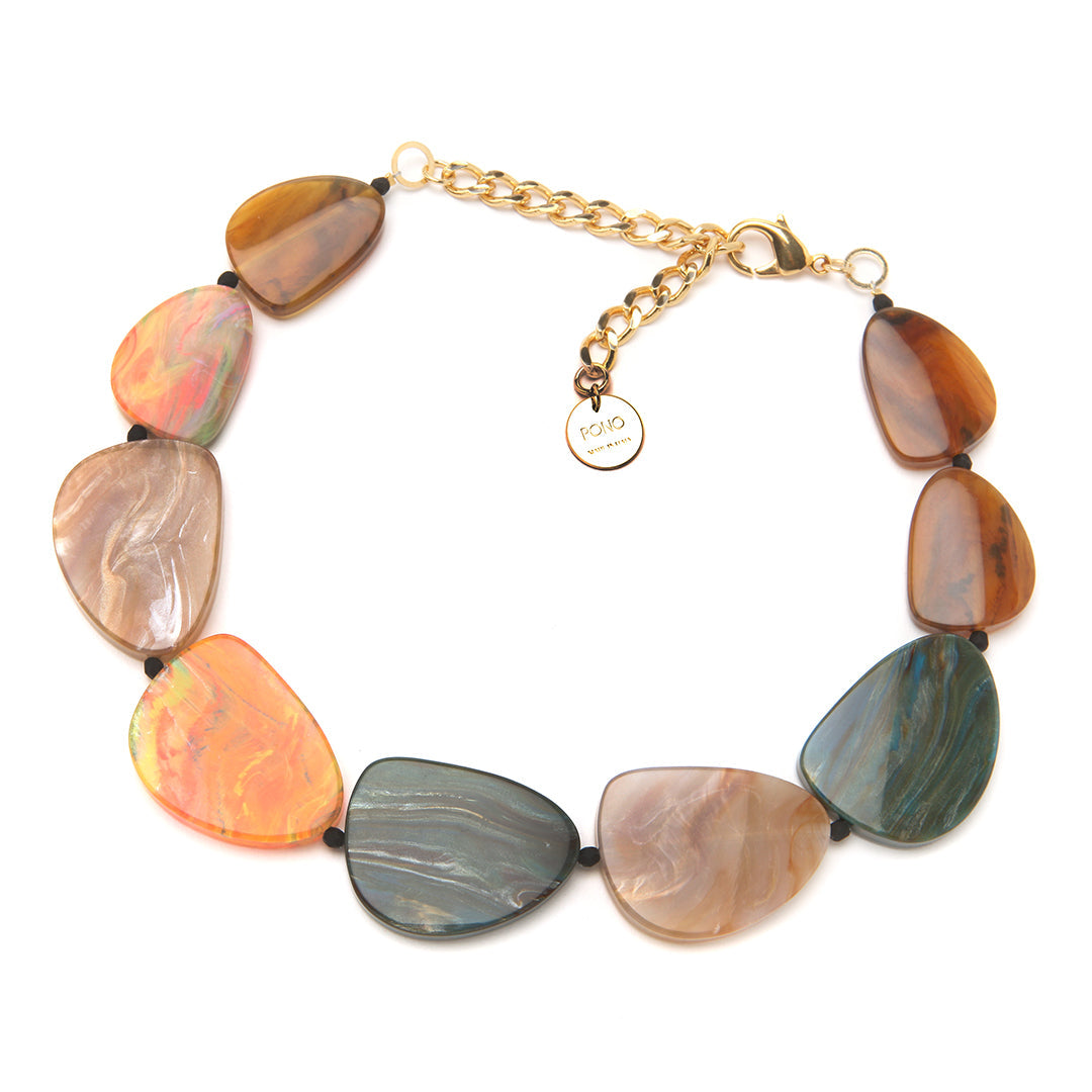 PONO Gemma Necklace in Mineral available at Barbara Katz