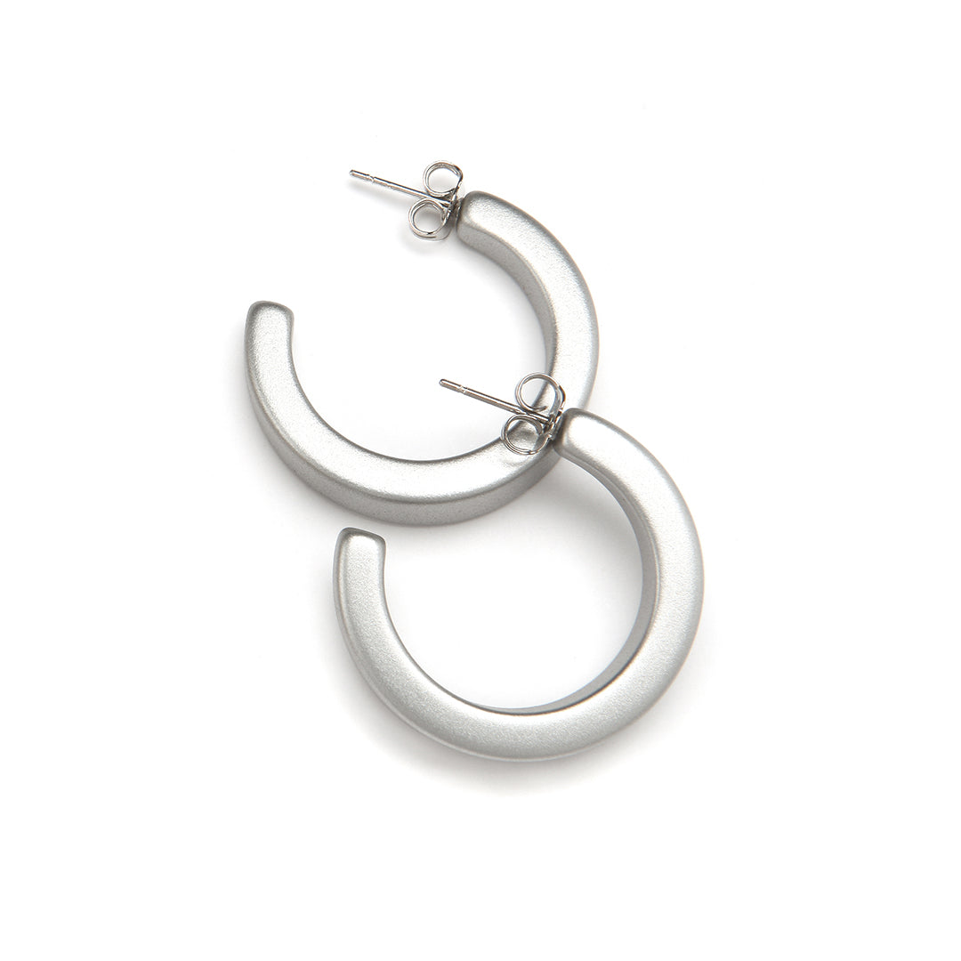 PONO Fia Barile Earrings in Silver available at Barbara Katz