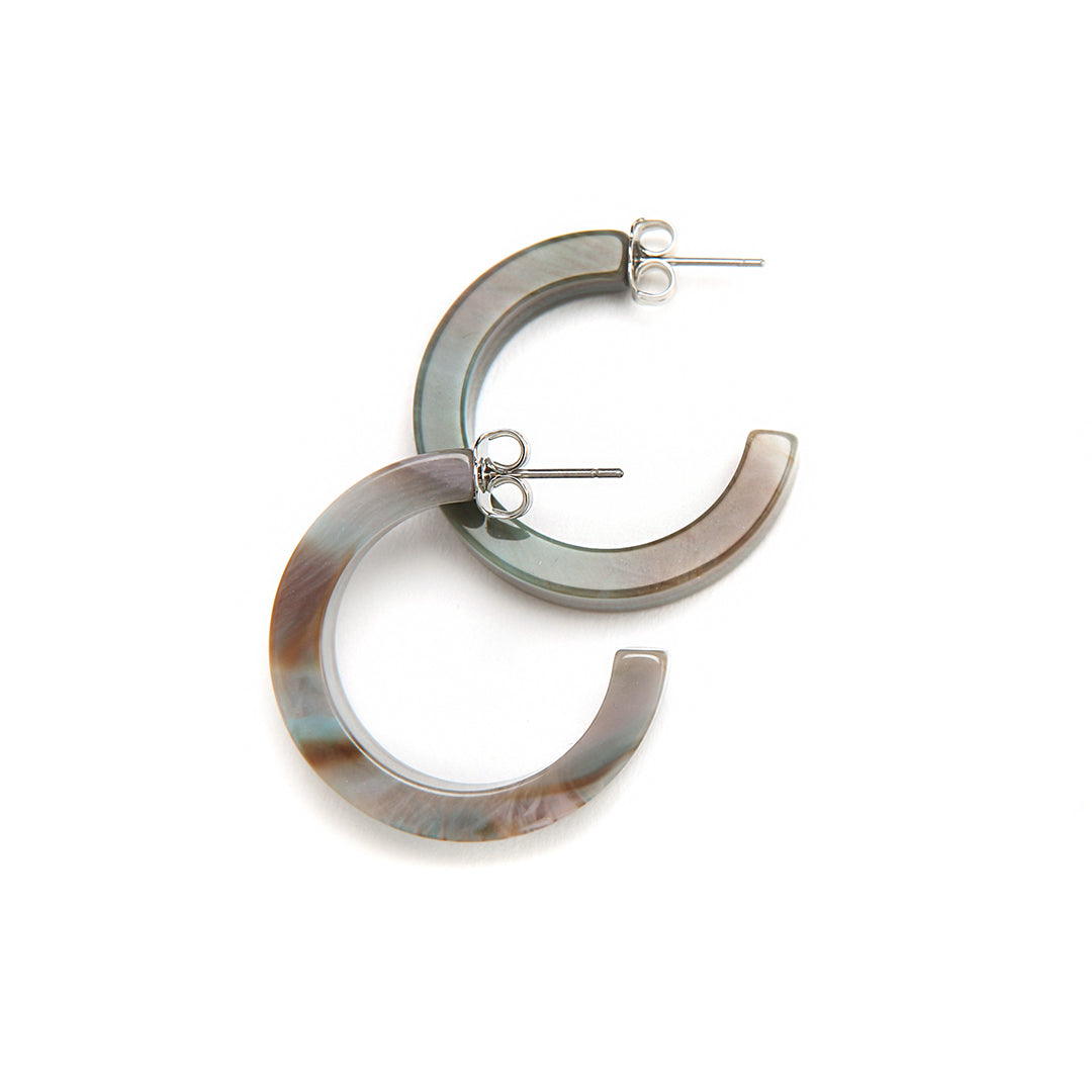 PONO Fia Earrings in Peacock available at Barbara Katz
