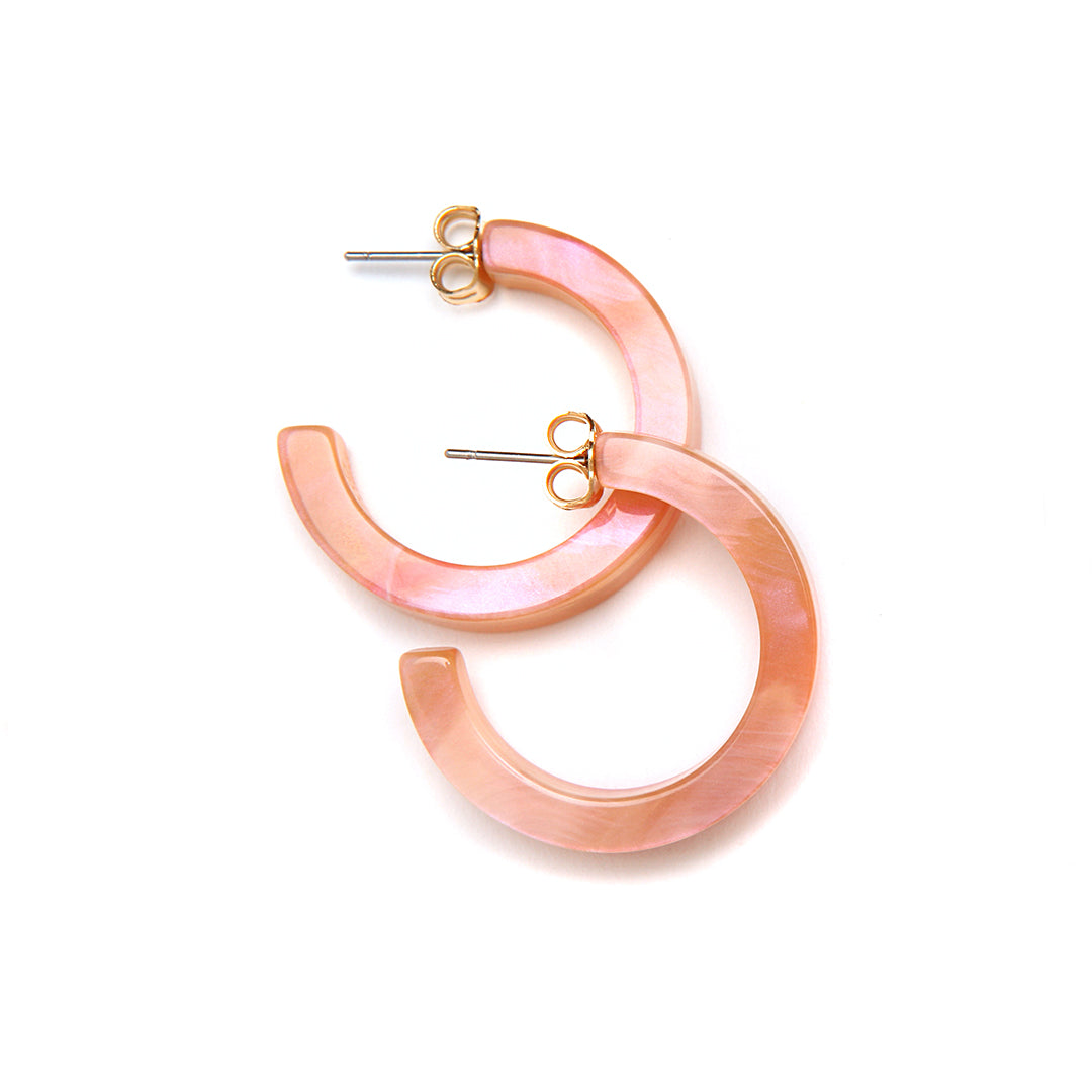 PONO Fia Earrings in Pink Pearl available at Barbara Katz