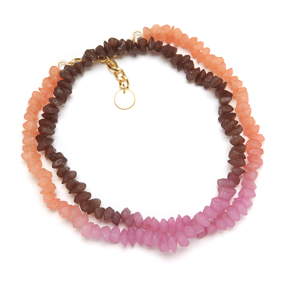 PONO Jolene Necklace in Apricot Brandy available at Barbara Katz