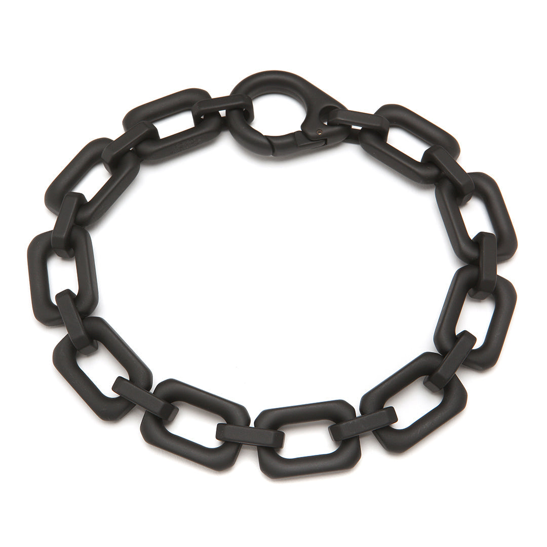 PONO Delphine Necklace in Matte Black available at Barbara Katz