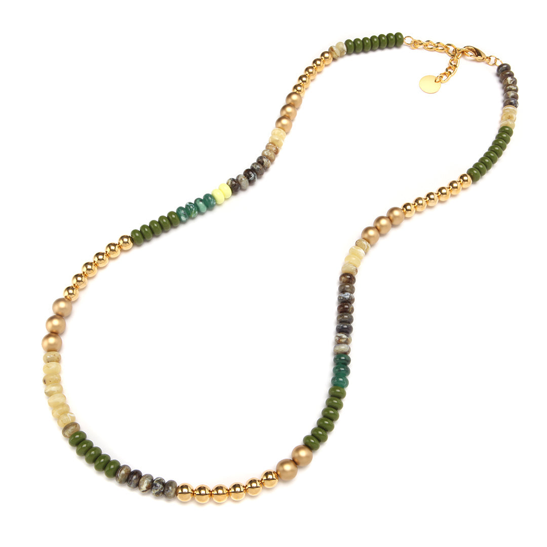 PONO Amelia Necklace in Cactus available at Barbara Katz