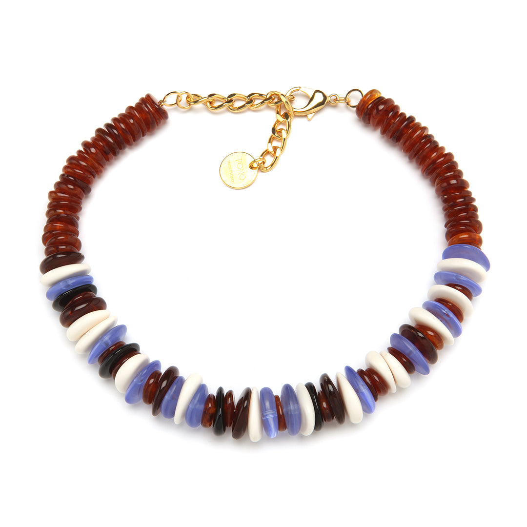 PONO Stacci Necklace in Puka available at Barbara Katz