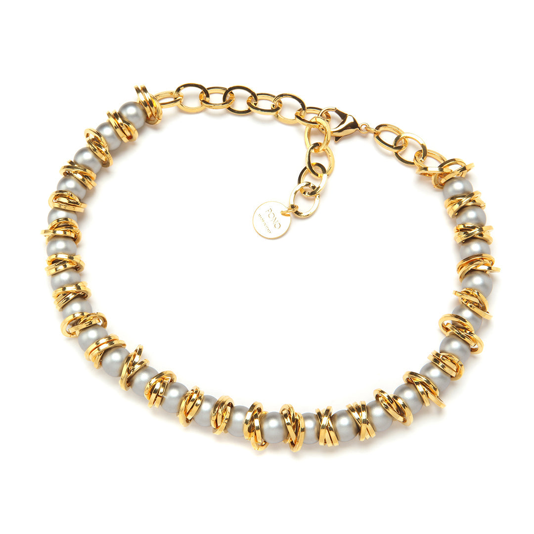 PONO Chantal Necklace in Platinum available at Barbara Kattz