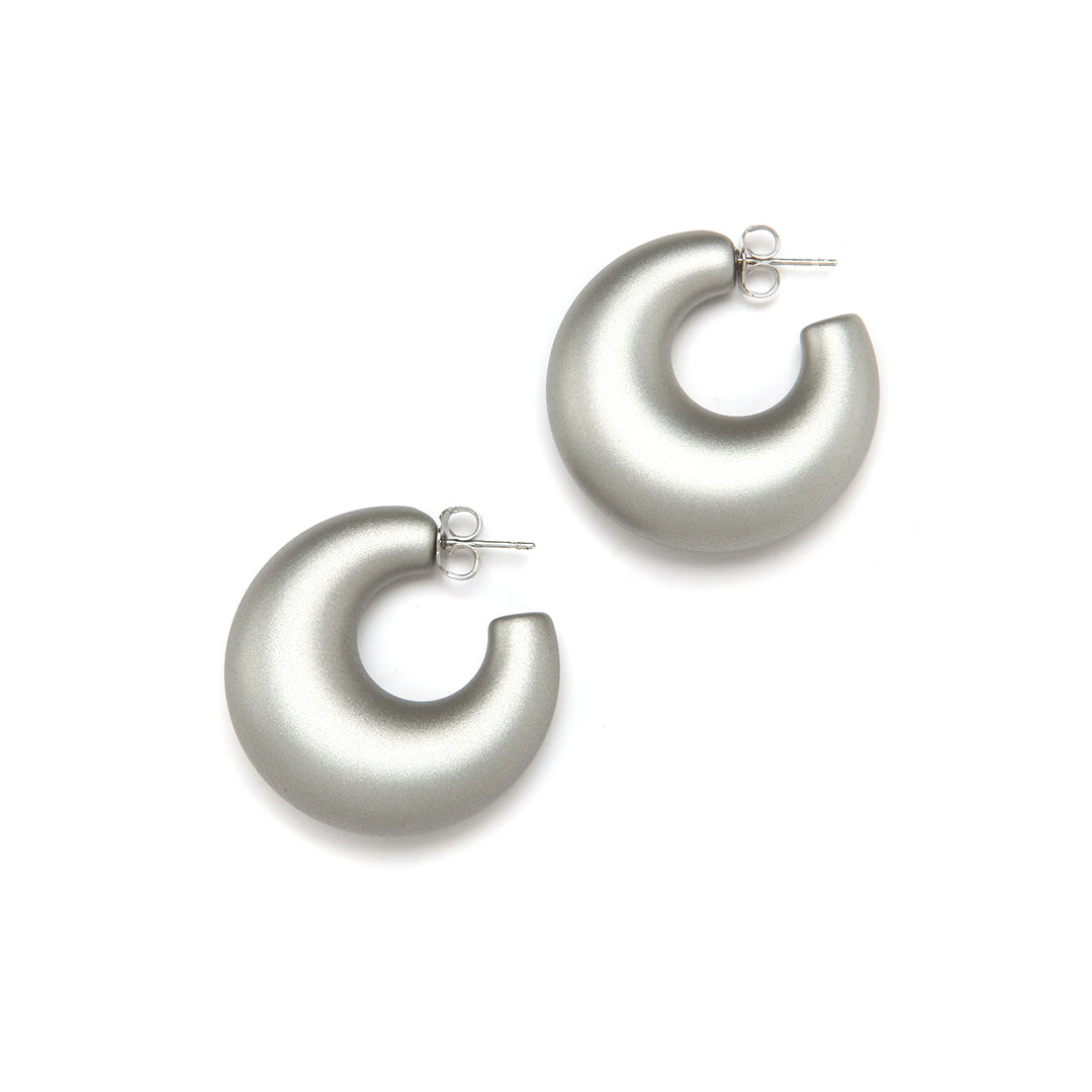 PONO Ivy Barile Earrings in Silver available at Barbara Katz