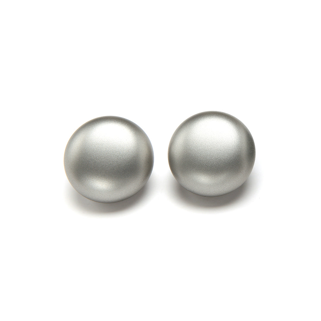 PONO Mollie Barile Clip Earrings in Silver available at Barbara Katz
