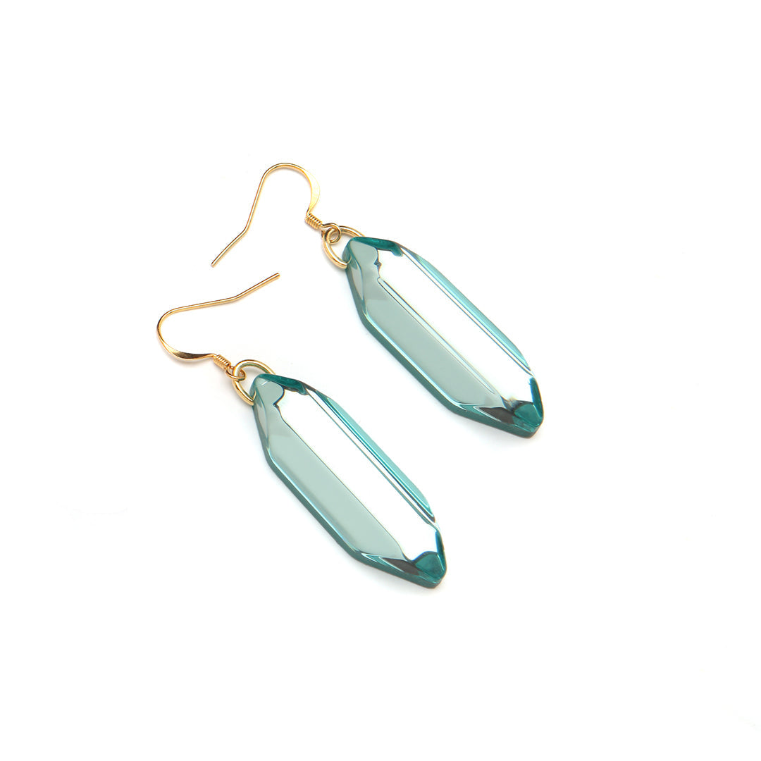 PONO Florine Earrings in Water available at Barbara Katz