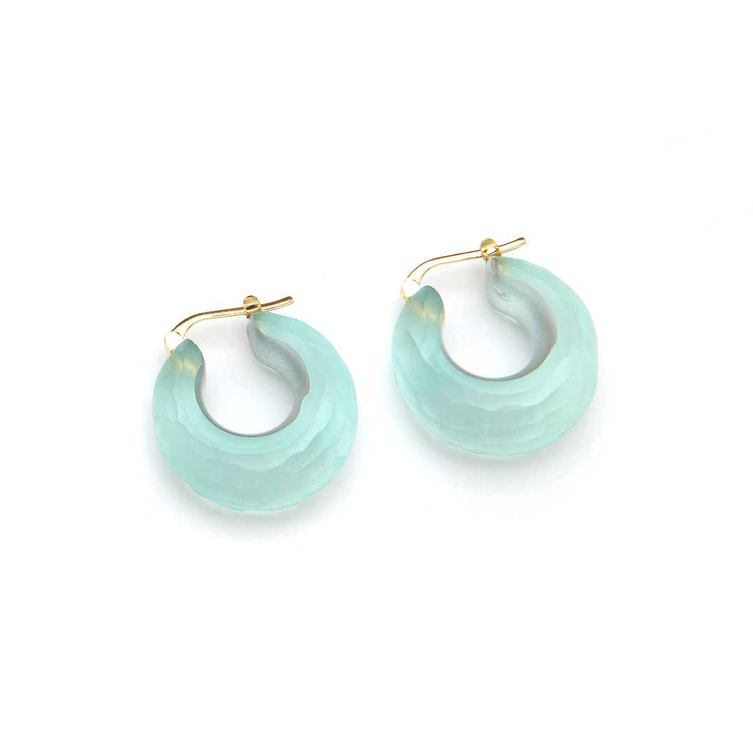PONO Ice Mila Earrings in Water available at Barbara Katz