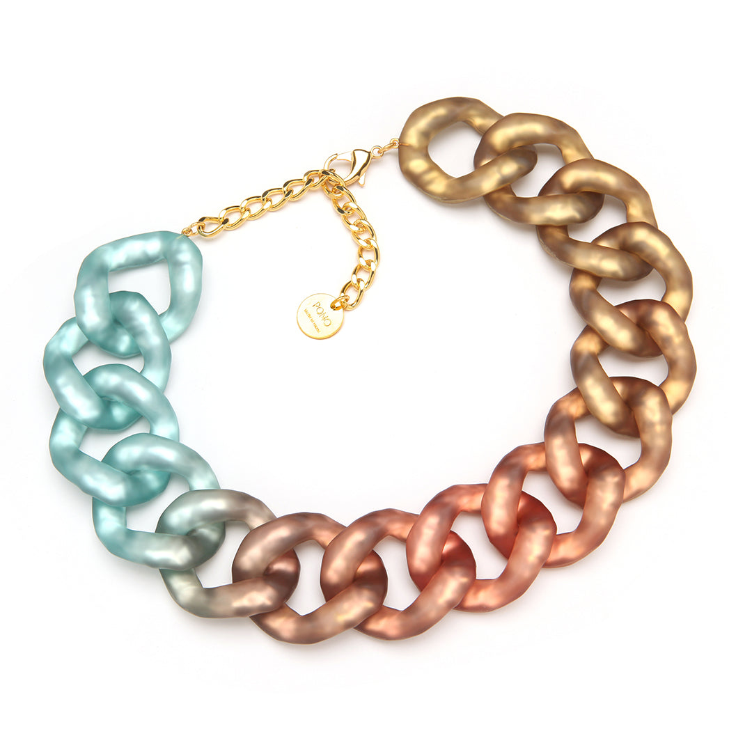 PONO Elsa Necklace in Blue Topaz available at Barbara Katz