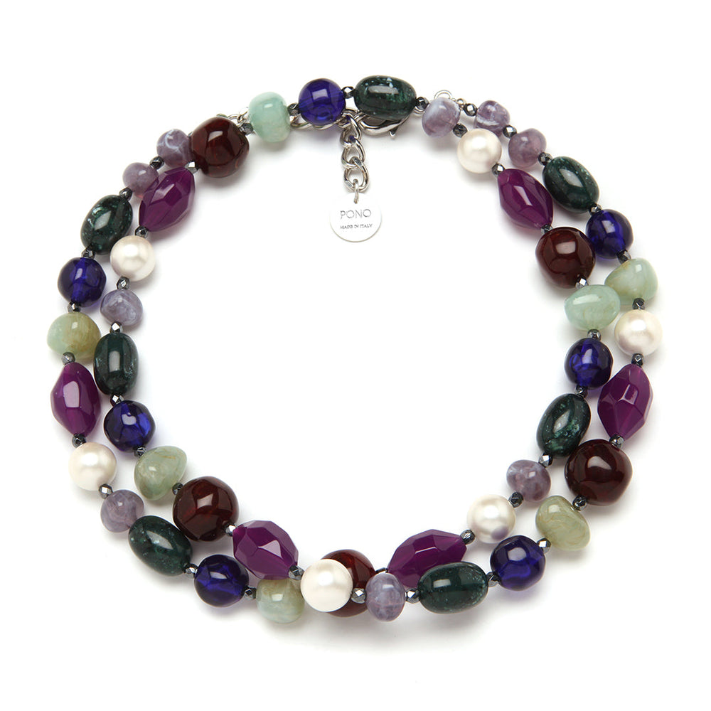 PONO Sandra Necklace in Montana available at Barbara Katz