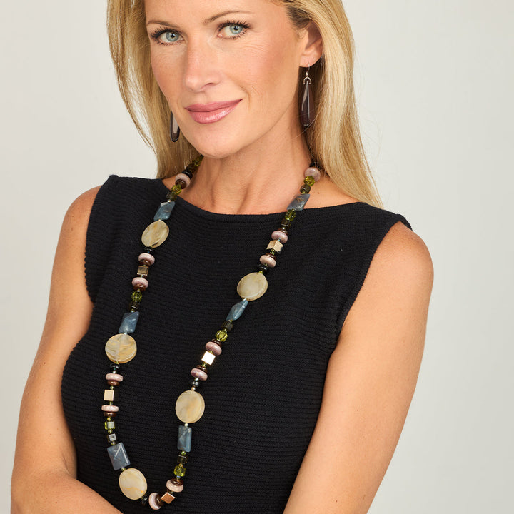 PONO Chyanne Necklace in Maize available at Barbara Katz